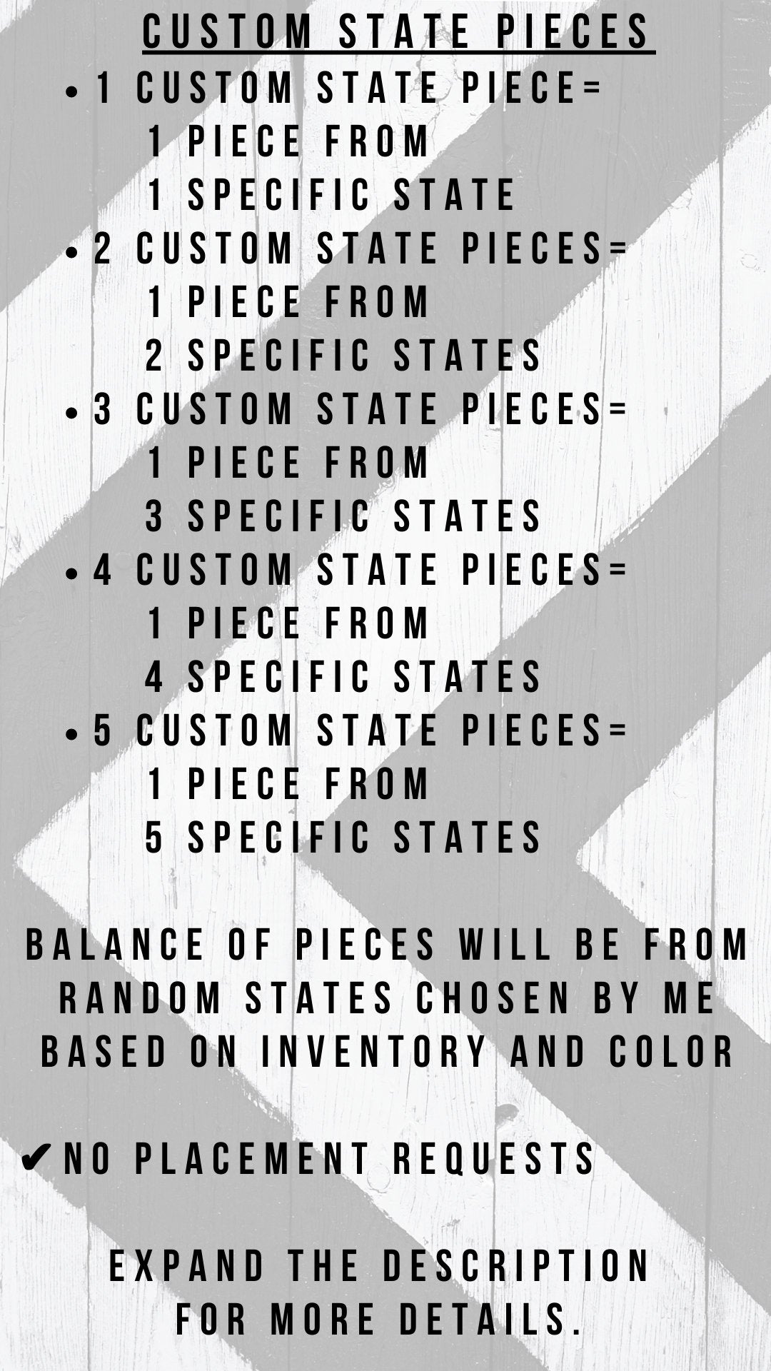 Colorful license plates!  We have developed relationships with many sources and are continually buying plates that are in good condition, have great color, and plenty of graphical interest.  We incorporate both embossed and flat style license plates which allows us to accommodate custom state request for states that switched to the newer style of plate years ago.