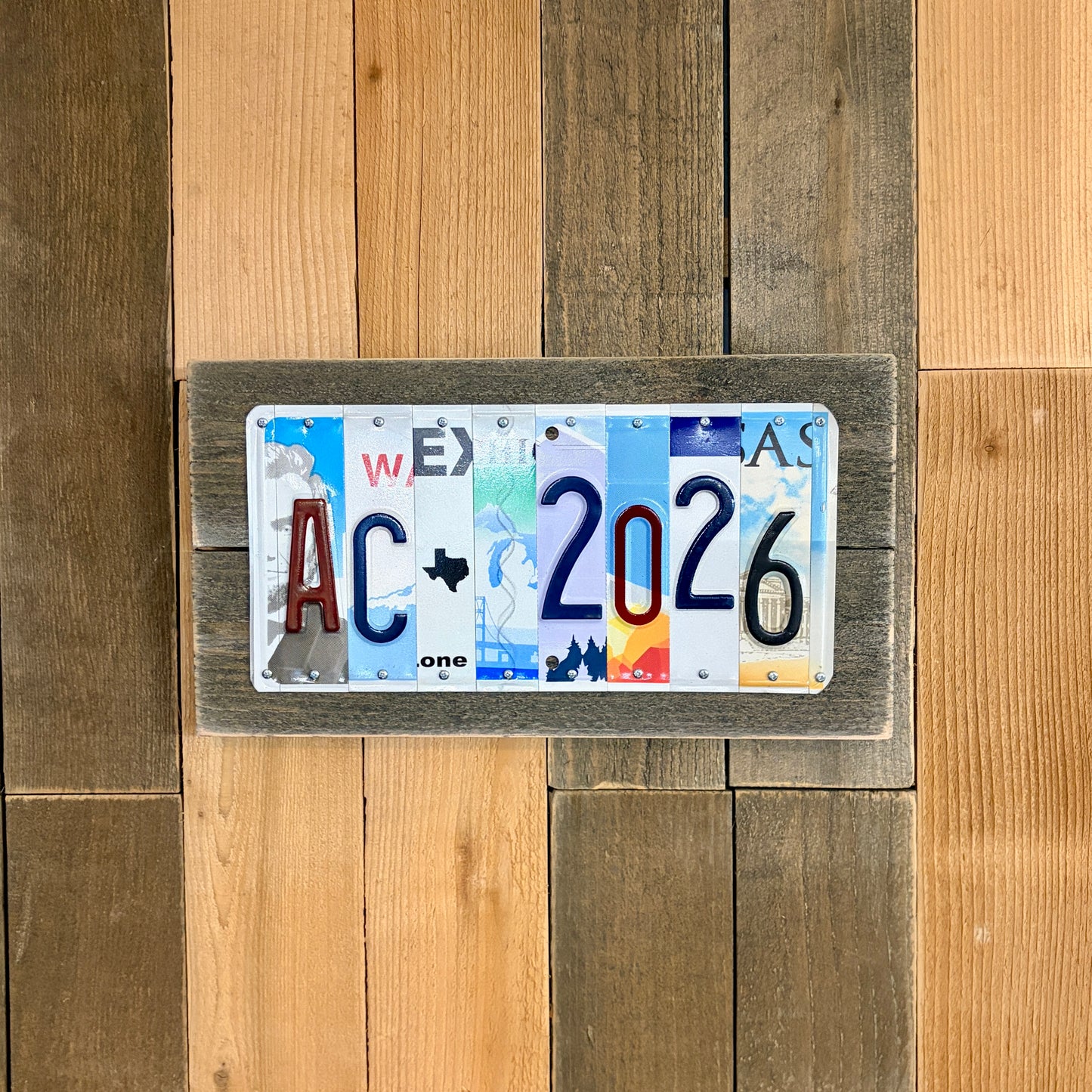 Personalized Graduation Gift for Him | Custom License Plate Sign for High School Senior Boy (Class of 2026)